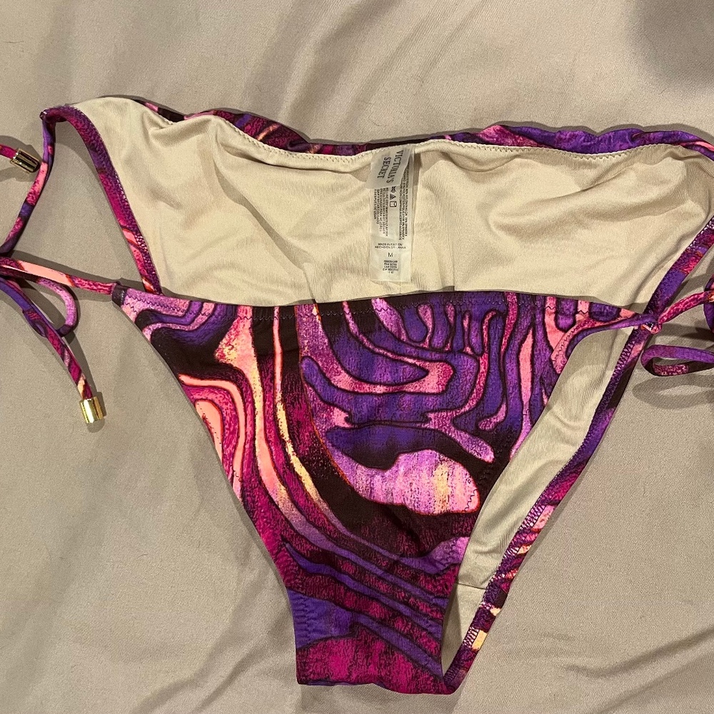 Purple Zebra Victoria’s Secret Bathing Suit Bottom